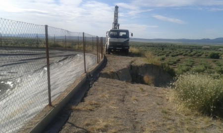 Patología en un embalse de riego